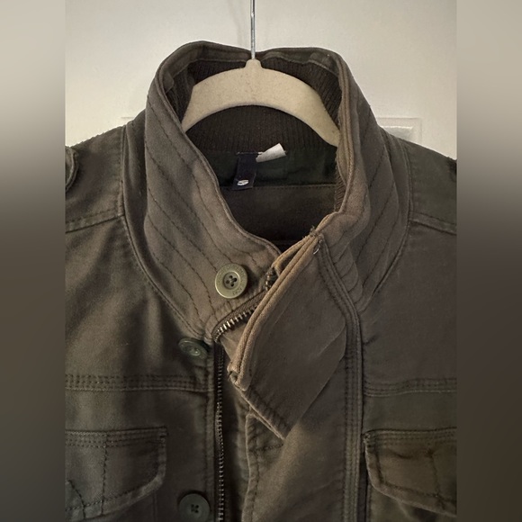 H&M jacket / army jacket (green) - Picture 3 of 12